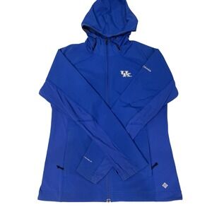 Columbia Omni Shield Rain Jacket Women's Large University Of Kentucky, Blue